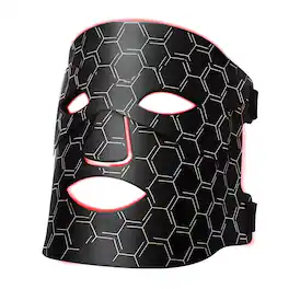 Cluzine - Red Light Therapy Mask, 144 LEDs 90% Uniform Light, Wireless Facial Device for Anti-Aging, Collagen Boost