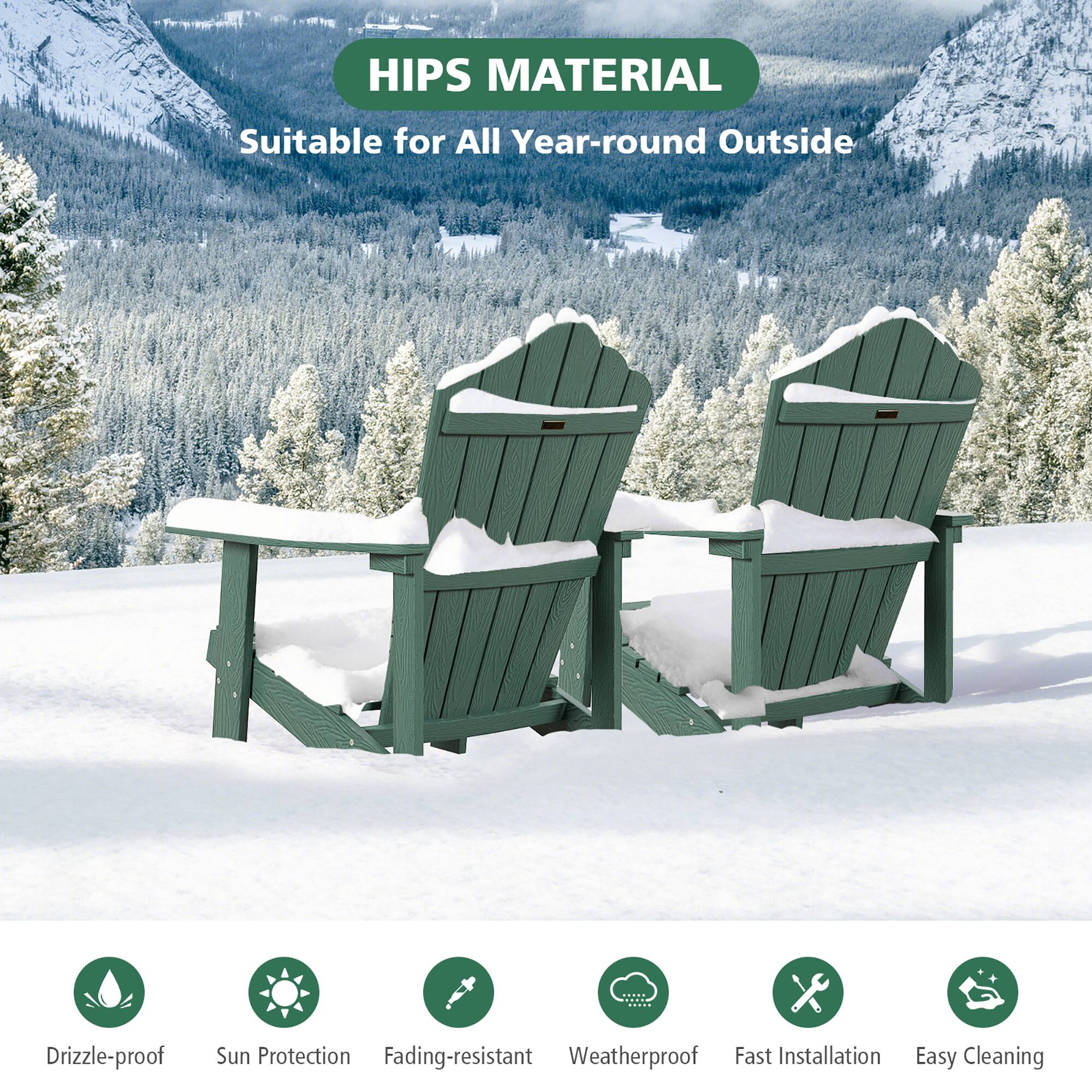 HIPS MATERIAL Suitable for All Year-round Outside

Drizzle-proof
Sun Protection
Fading-resistant
Weatherproof
Fast Installation
Easy Cleaning