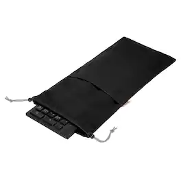 Unique Bargains - 1pc Keyboard Sleeve Cover for 108 Keys, 15.7"x7.5" Portable Dustproof Waterproof Case for Wireless Mechanical Keyboard - Black