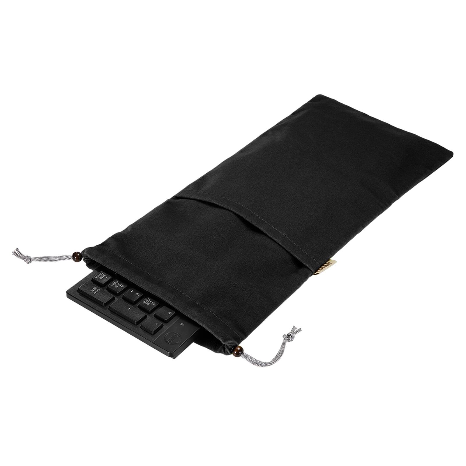 Front. Unique Bargains - 1pc Keyboard Sleeve Cover for 108 Keys, 15.7"x7.5" Portable Dustproof Waterproof Case for Wireless Mechanical Keyboard - Black.