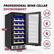 PROFESSIONAL WINE CELLAR ENVIRONMENT
- 2.4 sq.ft footprint
- 34.25"H
- 23"D
- 14.9"W
- 6 removable shelves
- 6 slot options
- 30 wine bottles