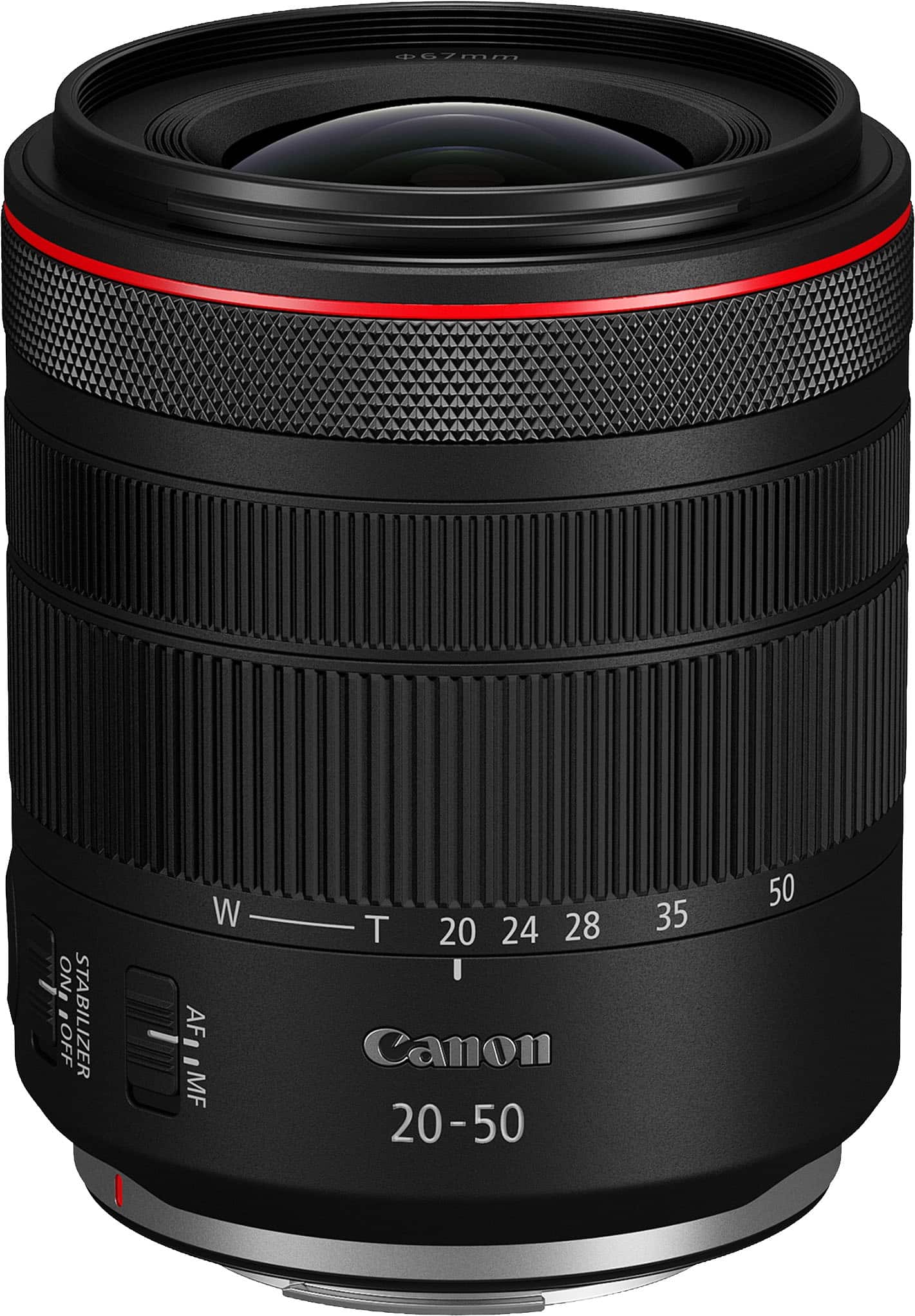 Canon RF20 50mm F4 L IS USM Power Zoom Standard Angle Zoom Lens