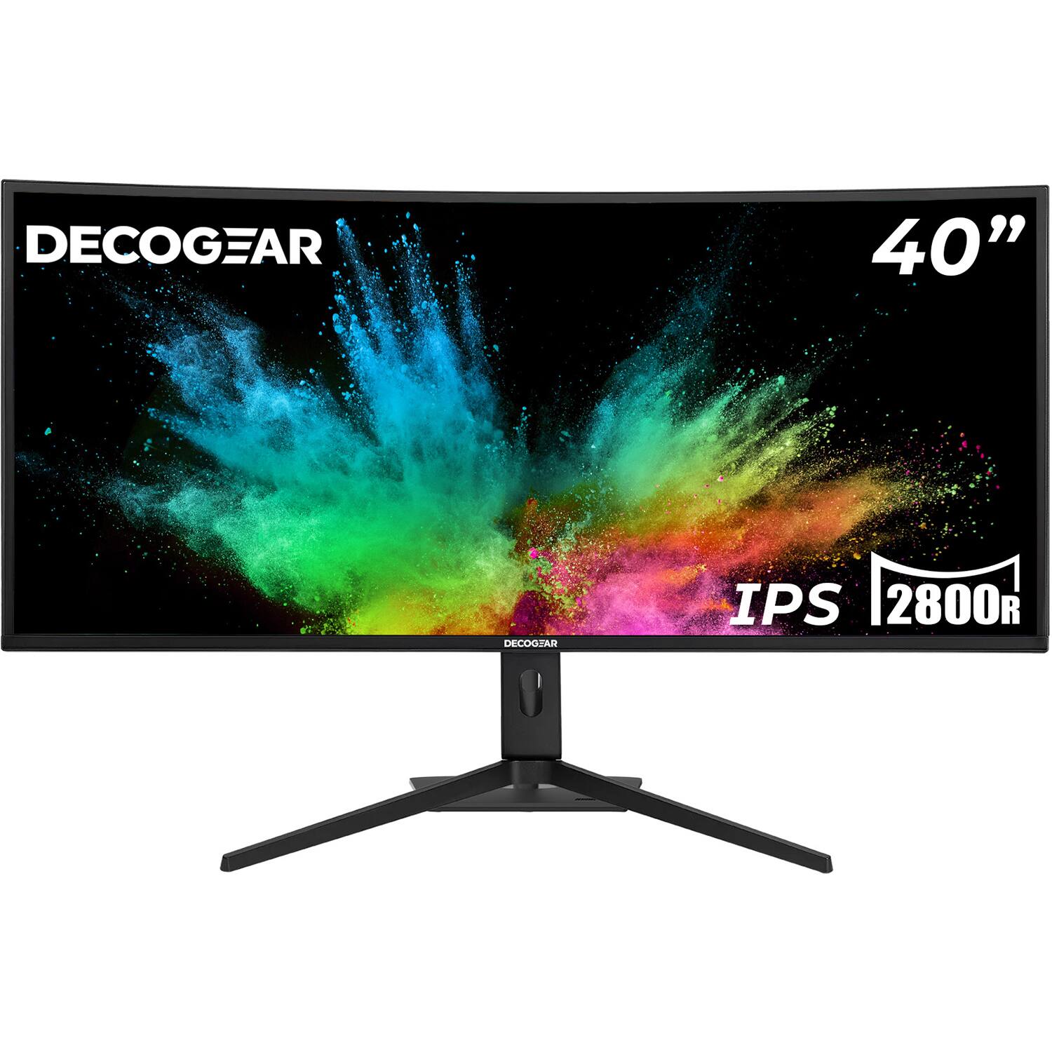 Deco Gear 40 Inch Curved Ultrawide Nano IPS Monitor, 5120x2160