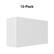 Alt View 1. Staples - 1/2" 3-Ring View Binders, 12/Pack - White.