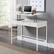 Alt View 14. OSP Home Furnishings - Contempo Sit-To-Stand Desk - White Oak.