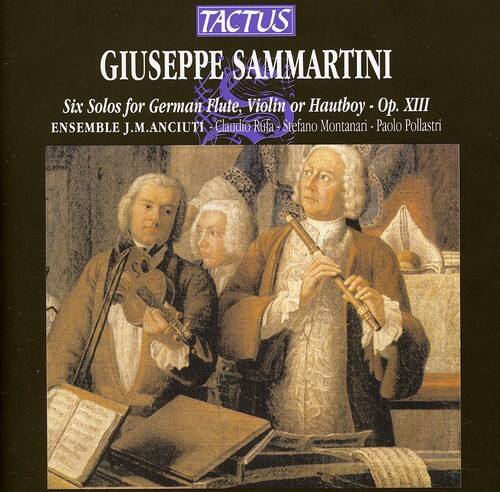 Sammartini / Ensemble Jm Anciuti - 6 Solos for Lute Violin or Oboe   - COMPACT DISCS [CD] price history on PriceWatchPro