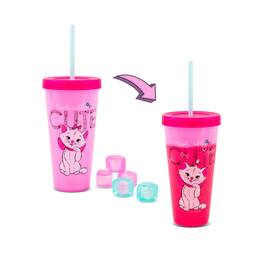 Disney - The Aristocats Marie Color-Changing Plastic Tumbler | Holds 24 Ounces - Purple