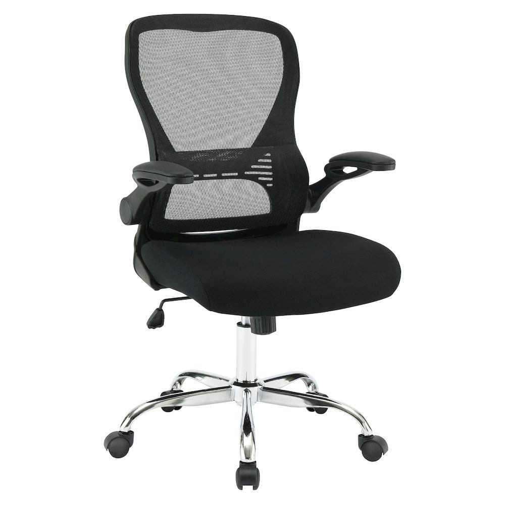 FurniFact - Ergonomic Office Chair – High-Back Desk Chair for Home Office Use - Black