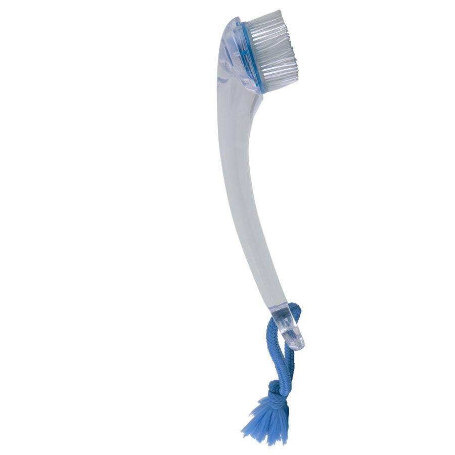 Alt View 1. Zadro - Exfoliating Facial Brush with Silicone Bristles - Clear.