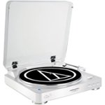 Front Zoom. Audio-Technica - Bluetooth Stereo Turntable - White.