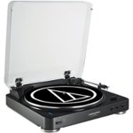 Front Zoom. Audio-Technica - Bluetooth Stereo Turntable - Black.