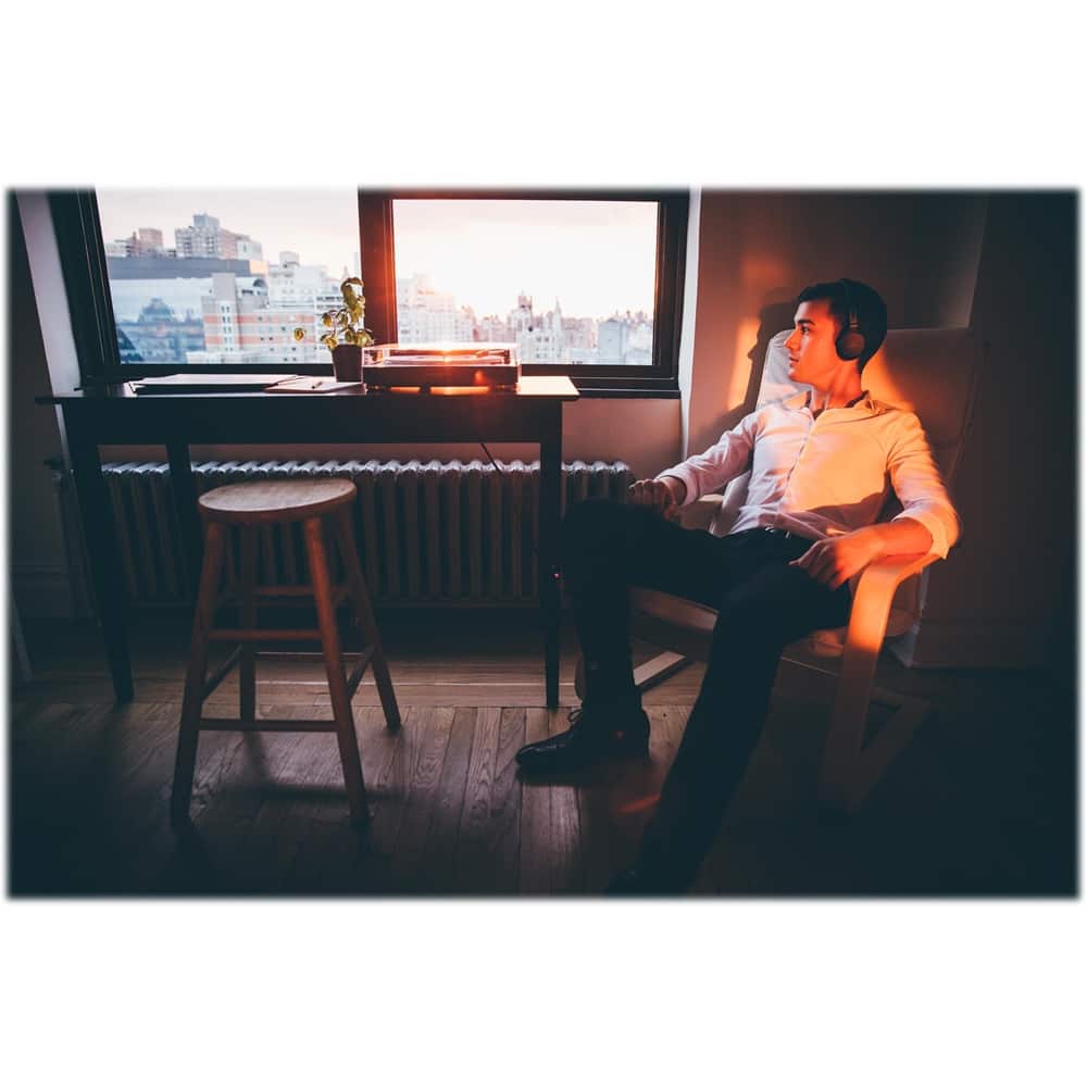 Alt View Zoom 12. Audio-Technica - Bluetooth Stereo Turntable - Black.