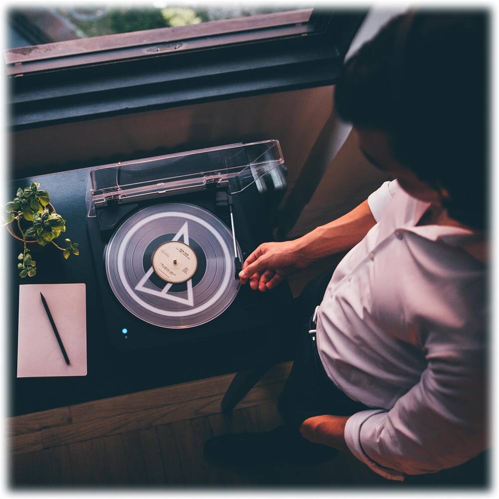 Alt View Zoom 13. Audio-Technica - Bluetooth Stereo Turntable - Black.