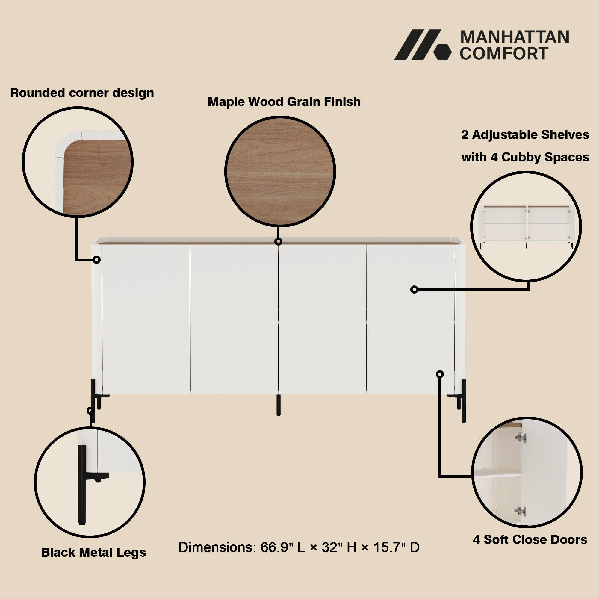 Manhattan Comfort Abbey Modern 67