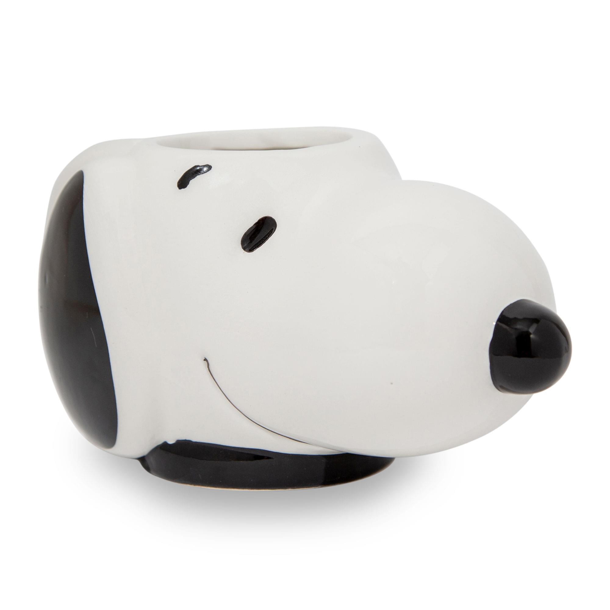 Alt View 1. Silver Buffalo - Peanuts Snoopy 3D Sculpted Ceramic Mug | Holds 20 Ounces - White.