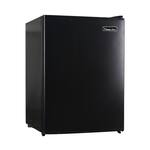 Magic Chef - 2.4 Cu. Ft. Mini Fridge - Black - Front_Standard