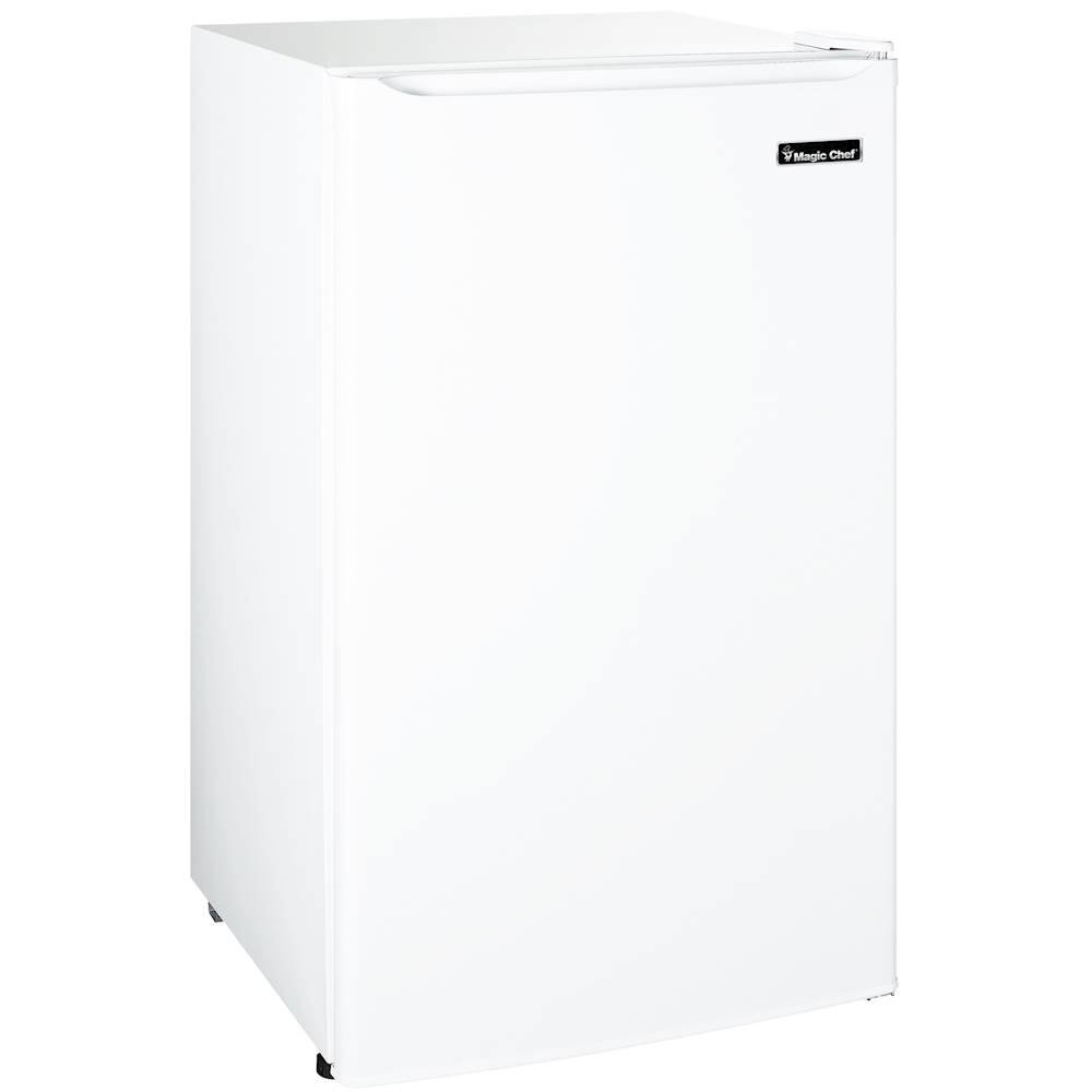 Angle. Magic Chef - 3.5 Cu. Ft. Mini Fridge - White.
