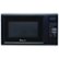 Front Zoom. Magic Chef - 1.1 Cu. Ft. Mid-Size Microwave - Black.