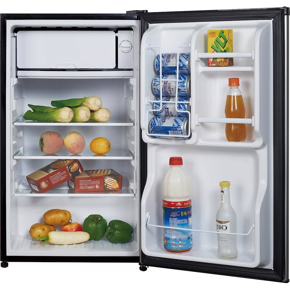 Alt View 11. Magic Chef - 3.5 Cu. Ft. Mini Fridge - Silver.