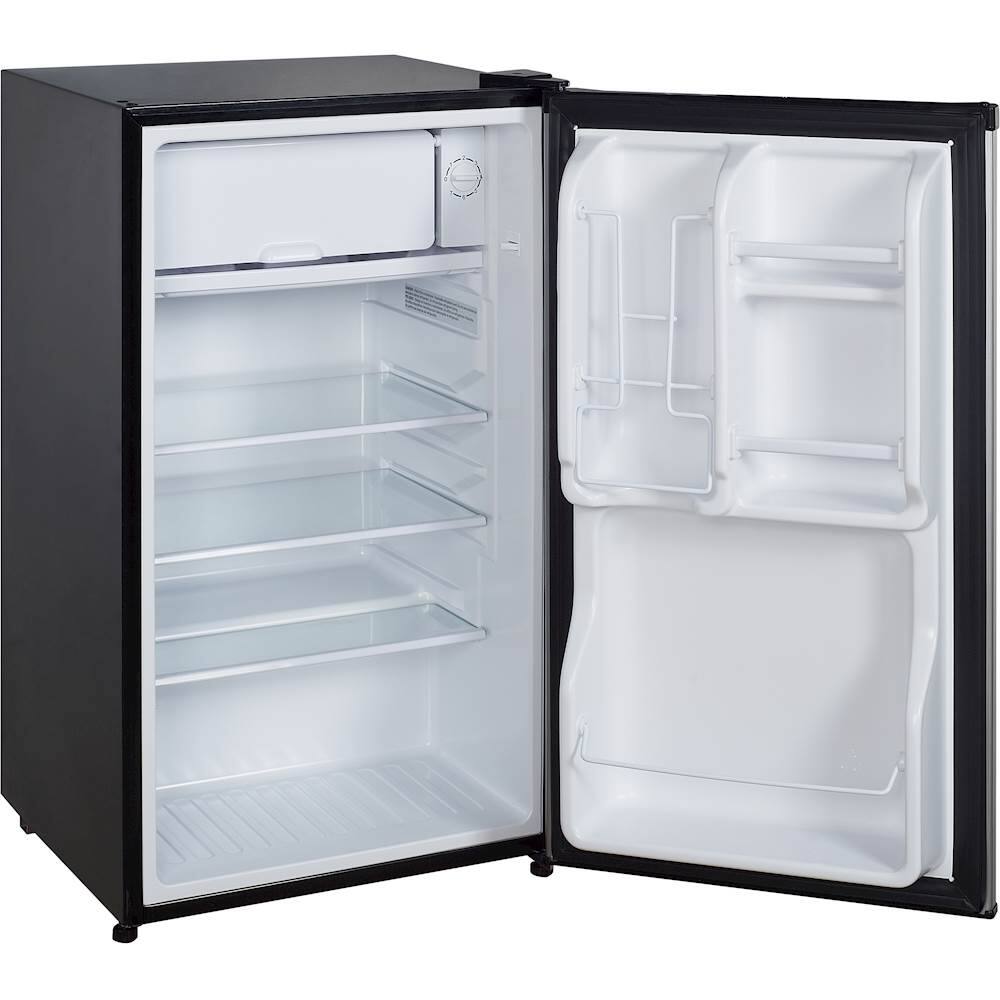 Alt View 13. Magic Chef - 3.5 Cu. Ft. Mini Fridge - Silver.