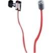 Front Detail. Ecko - Lace Earbud Headphones - Red.