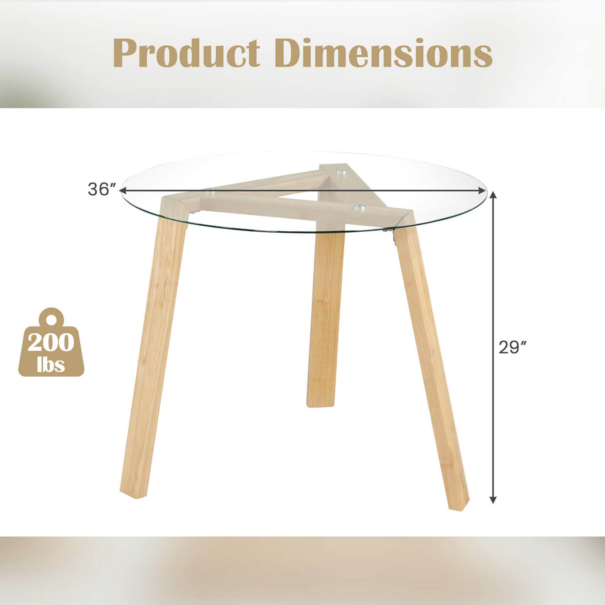 Product Dimensions: 36" x 200 lbs x 29"