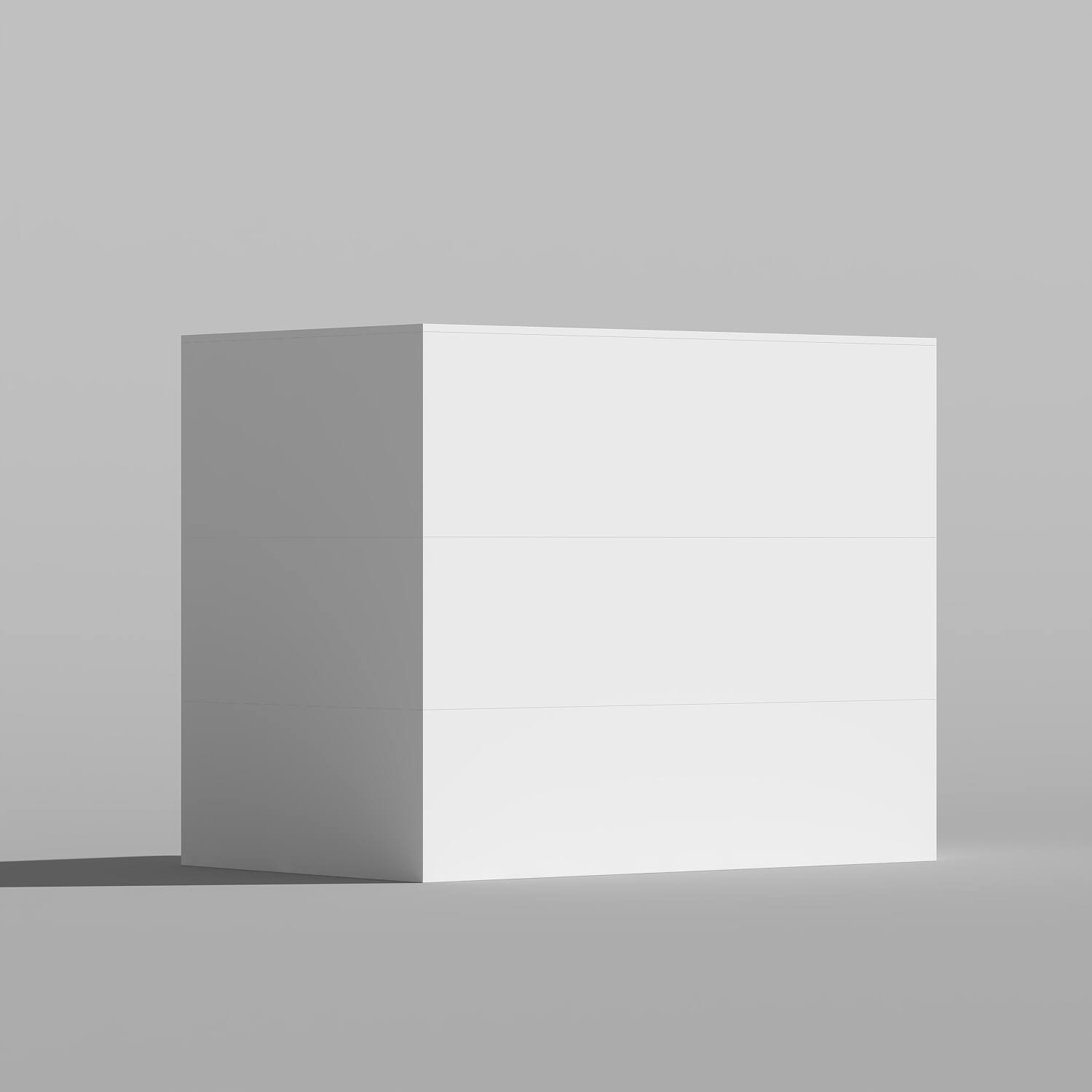 Left. Famapy - Famapy Multifunctional Reception Desk: Integrated Storage, Compact Design & Tidy Organization - White.