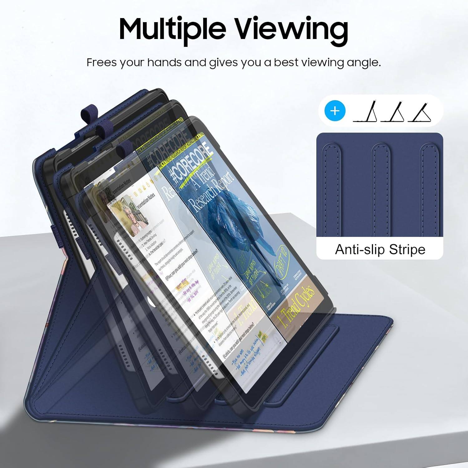 Fintie Multi Angle Viewing Case for Samsung Galaxy Tab A11+ / Tab A9 ...