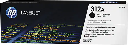 Front. HP - 312A Toner Cartridge - Black.
