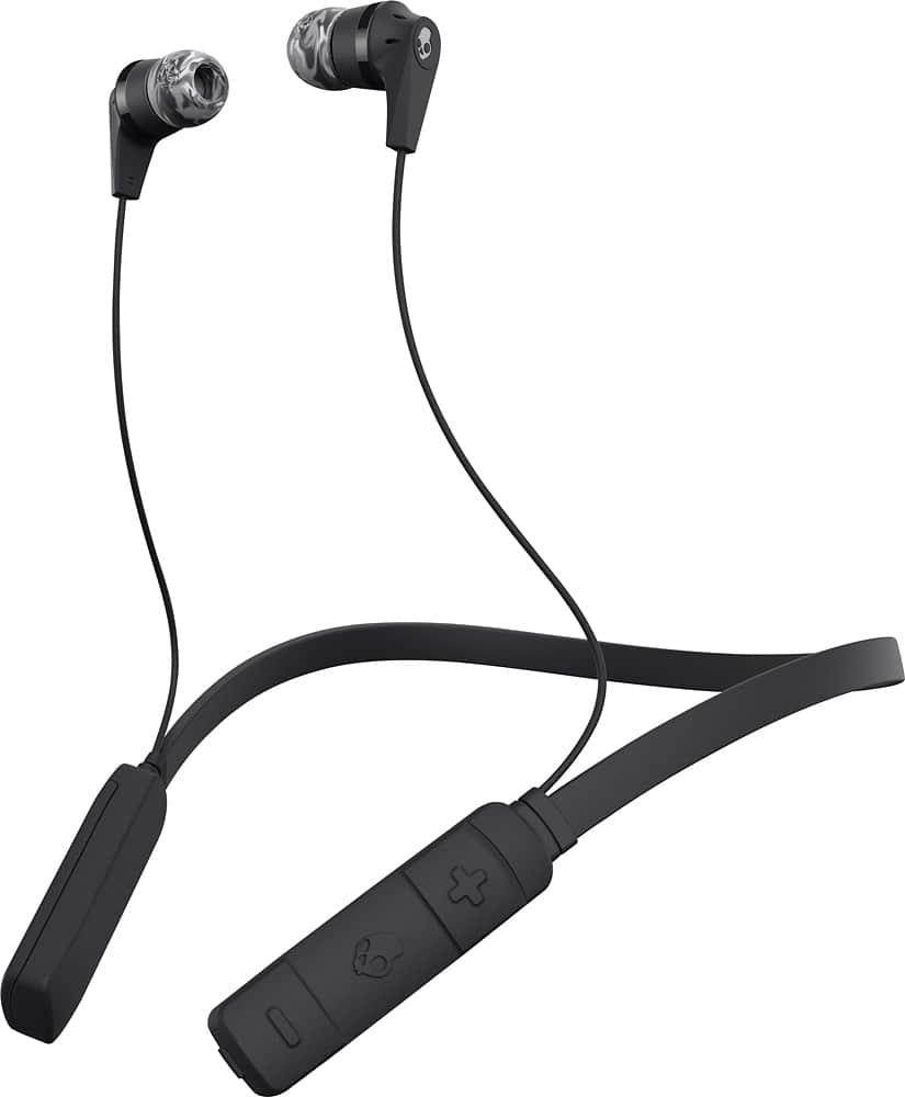Angle. Skullcandy - INK'D Wireless In-Ear Headphones - Gray/Black.
