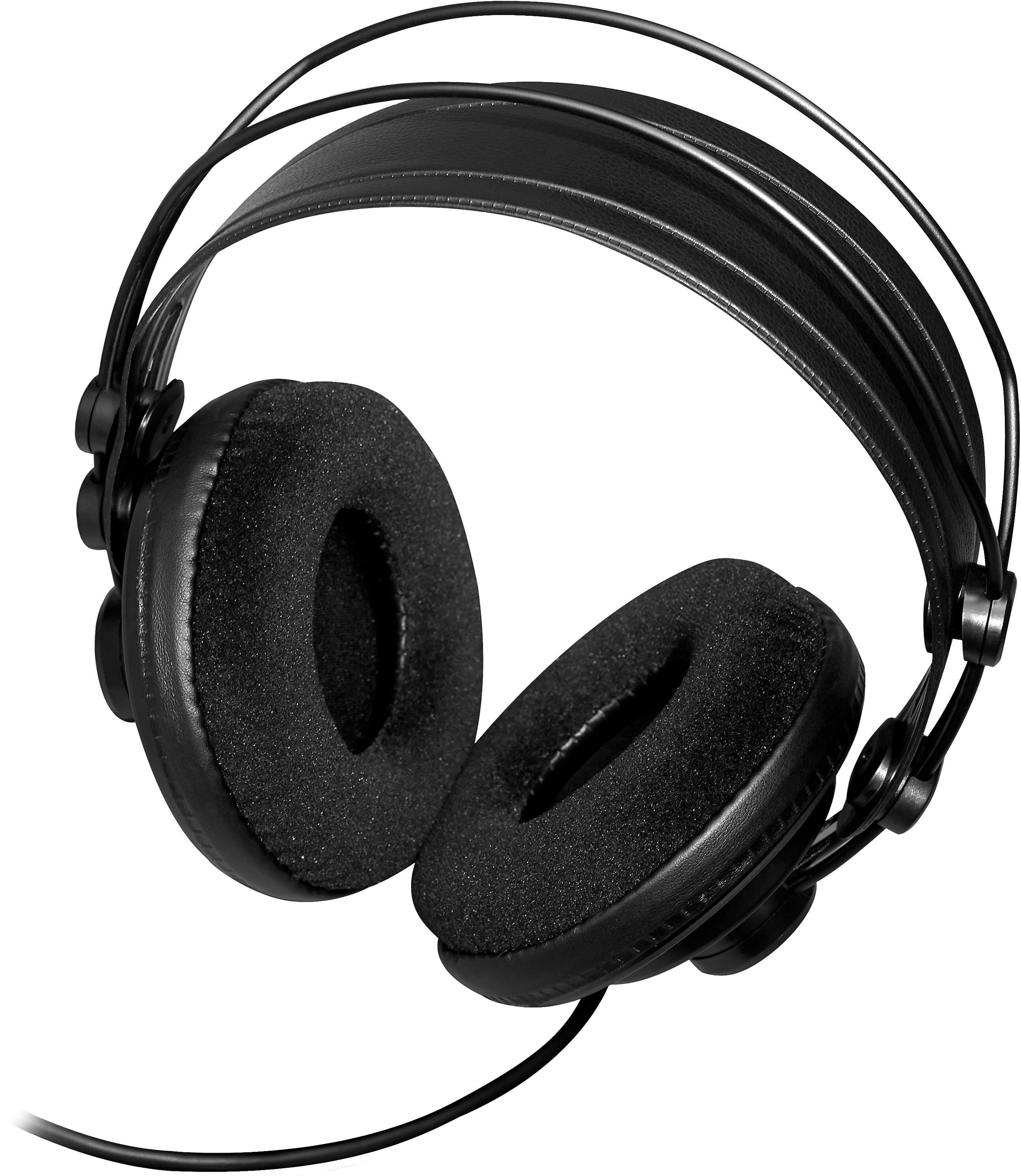 Alt View 13. Samson - SR850 Professional Studio Reference Headphones - Black.