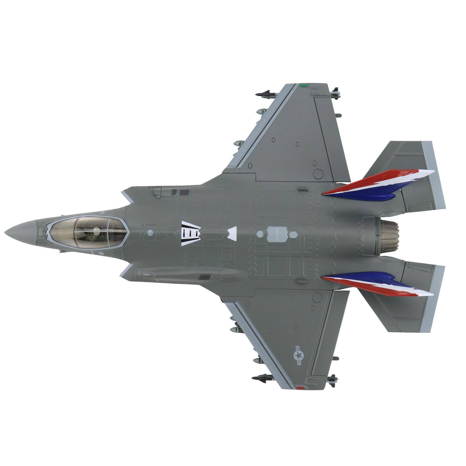Alt View 3. Hobby Master - Lockheed Martin F-35A Lightning II Aircraft "Wisconsin ANG" (2004) United States Air Force 1/72 Model by Hobby Master.