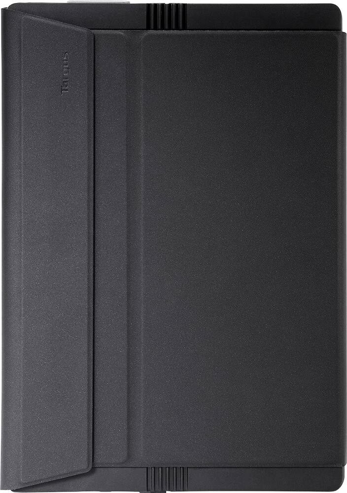 Front. Targus - Folio Wrap + Stand Case for Microsoft Surface Pro 4 - Black.