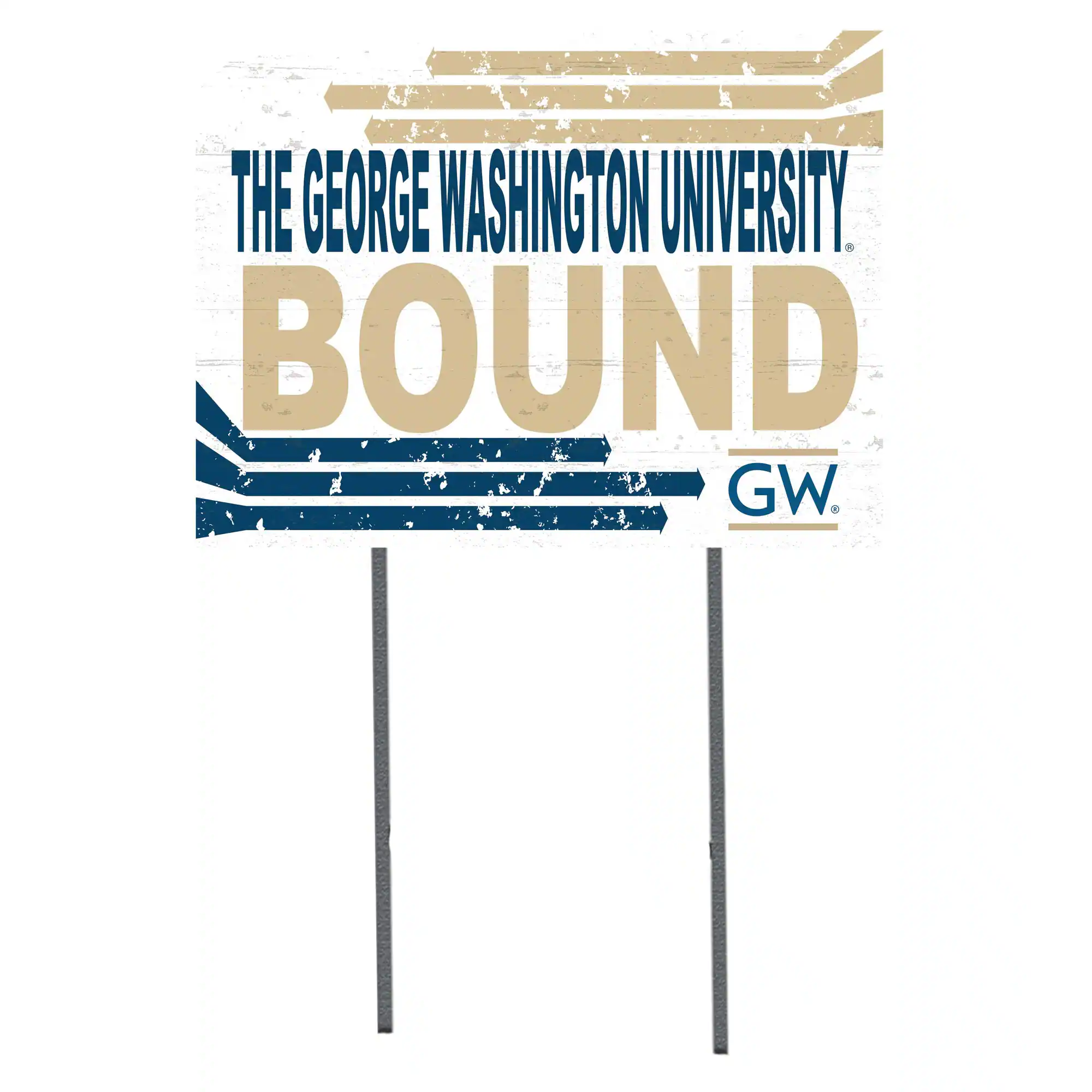George Washington University 18" x 24" Team Yard Sign