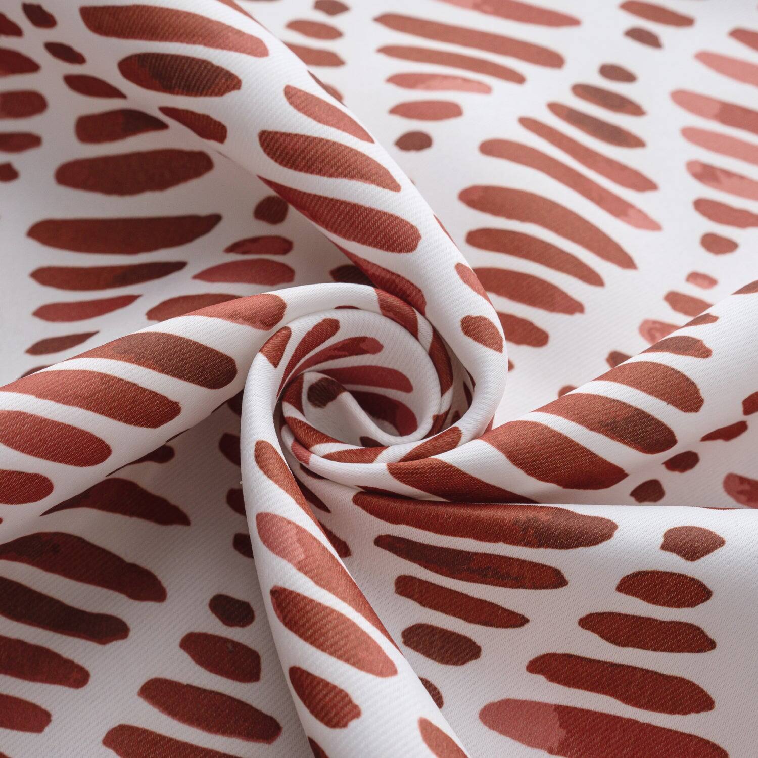 Alt View 2. Olivia Gray - Olivia Gray 100% Polyester 190 GSM Justice Reversible Blackout Grommet Curtain Panel 54" x 90" Spice - Spice.