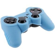 Alt View Standard 20. eForCity - Silicone Skin Case for Sony PS3 Controller, - Blue.