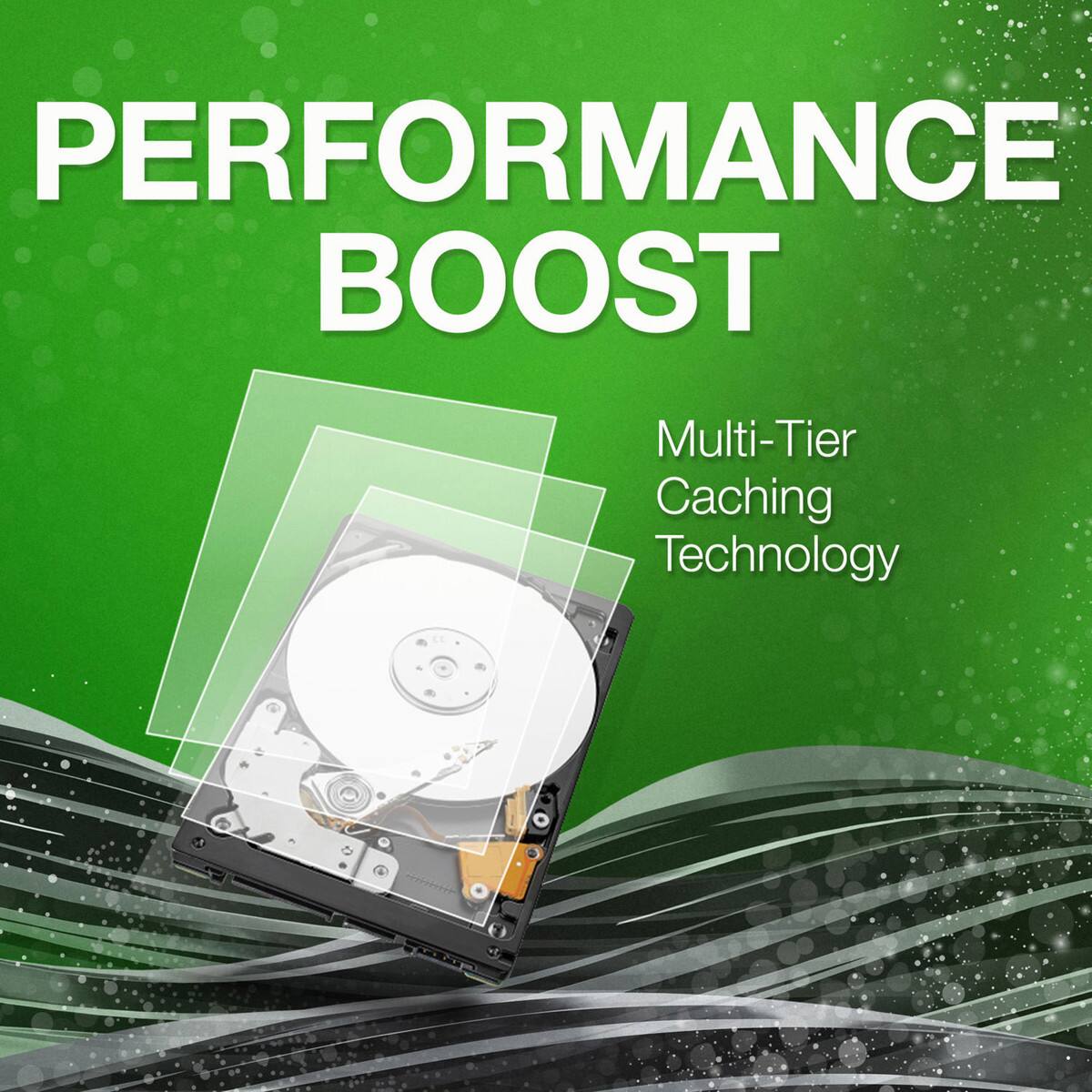 PERFORMANCE BOOST  
Multi-Tier Caching Technology