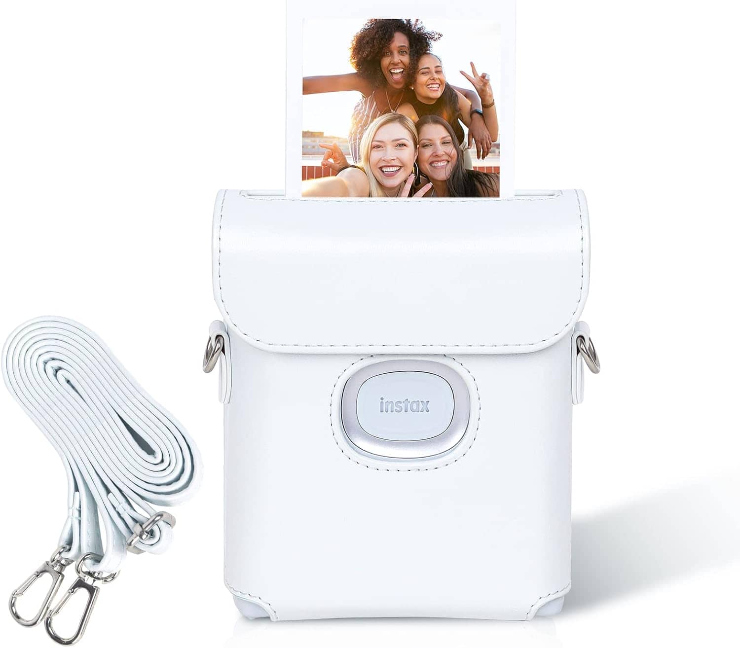 Link Case - SQ Link Protective Case Cover for Instax Square Link Smartphone Printer - White