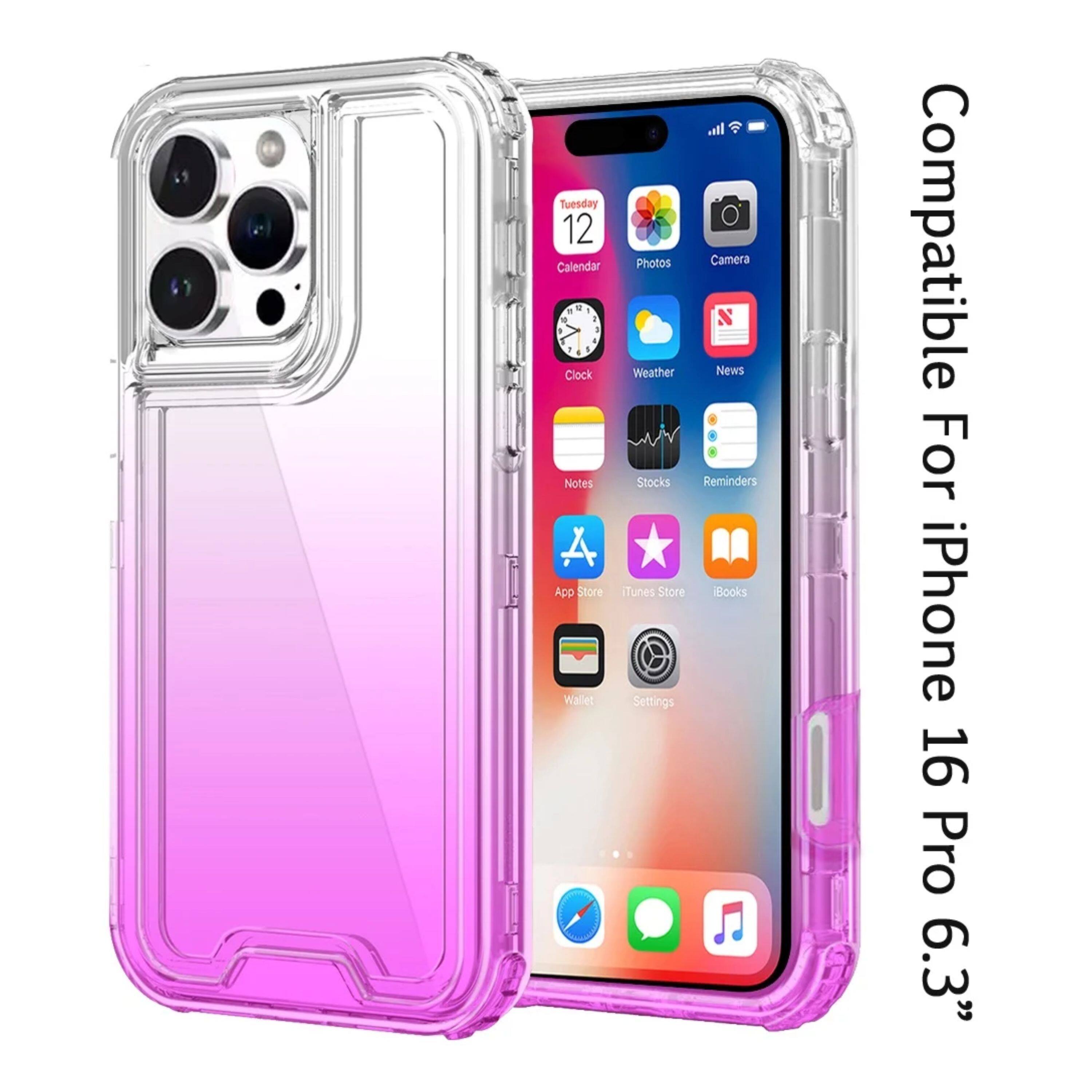 Tuesday 12 Calendar . N . - . . - . 1 Clock Notes A App Store wallet Photos Camera N Weather News Stocks Reminders iTunes Store iBooks Settings Compatible For iPhone 16 Pro 6.3"
