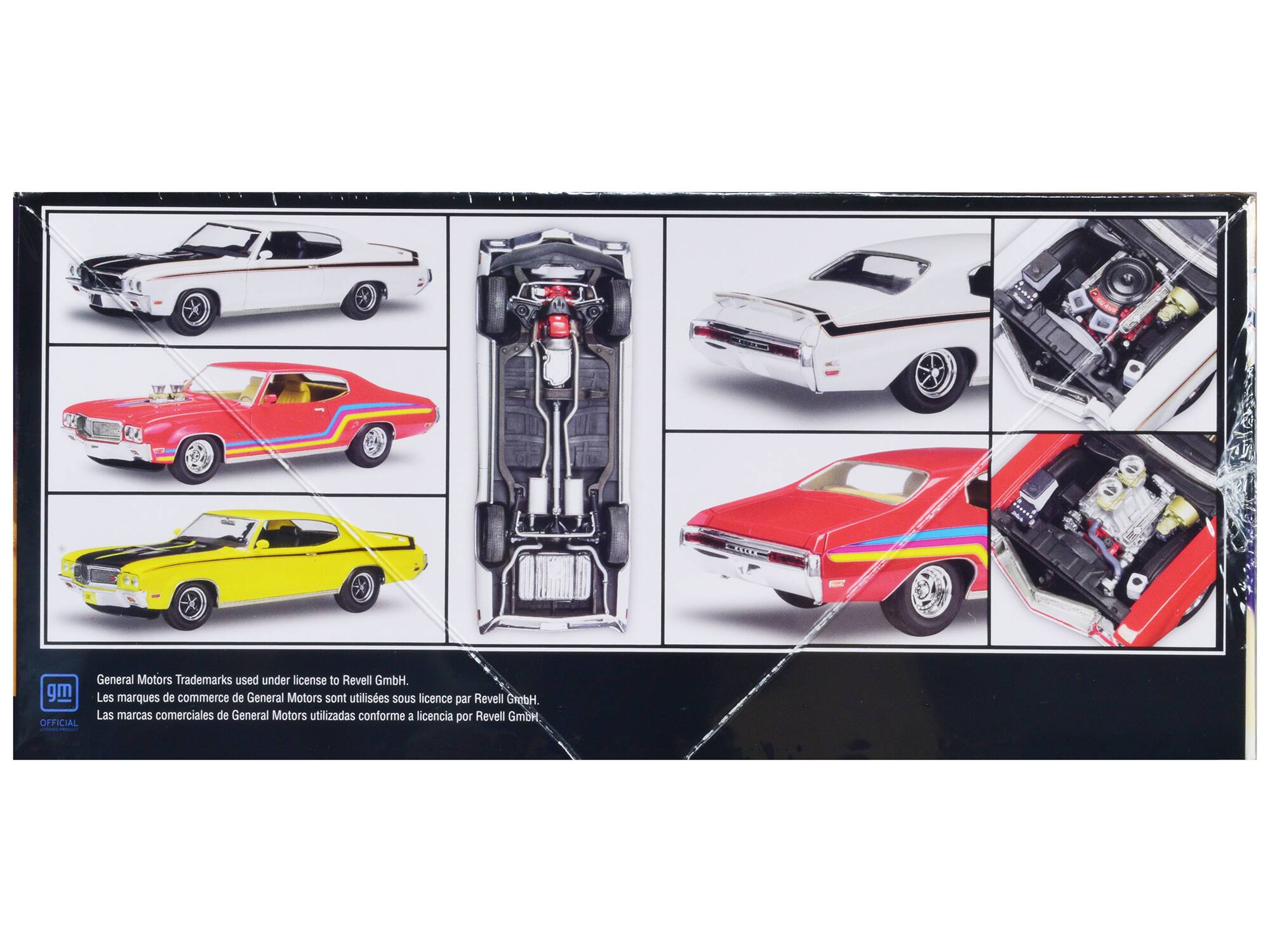 General Motors Trademarks used under license to Revell GmbH  
Les marques de commerce de General Motors sont utilisées sous licence par Revell GmbH  
Las marcas comerciales de General Motors utilizadas conforme a licencia por Revell GmbH