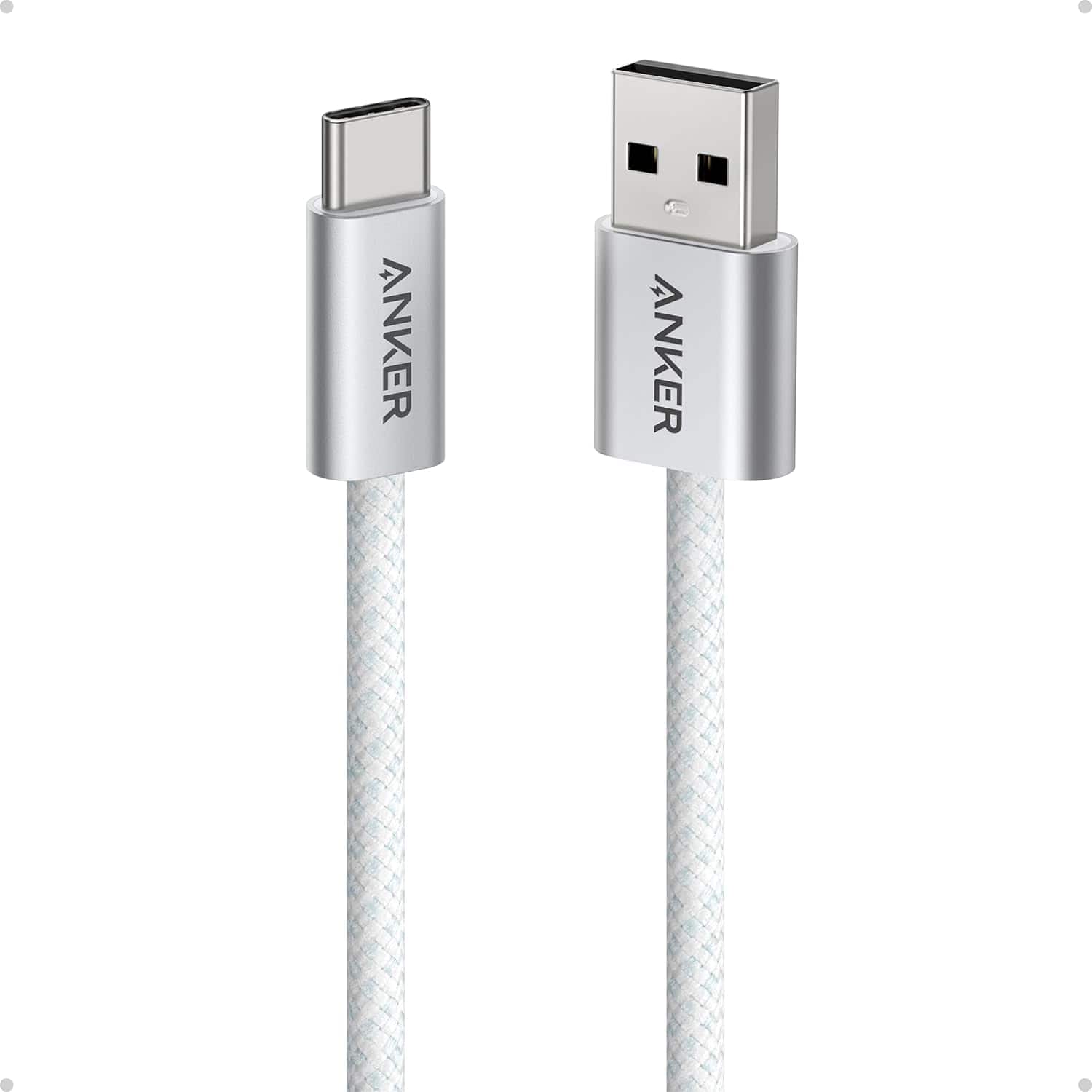 Anker - Zolo USB to USB C Cable - White