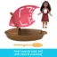 Find 1 surprise small doll with canoe and accessory!