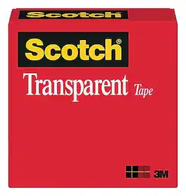 Scotch - Tape Refill, 0.75" x 72 yds., 3" Core - Transparent Clear