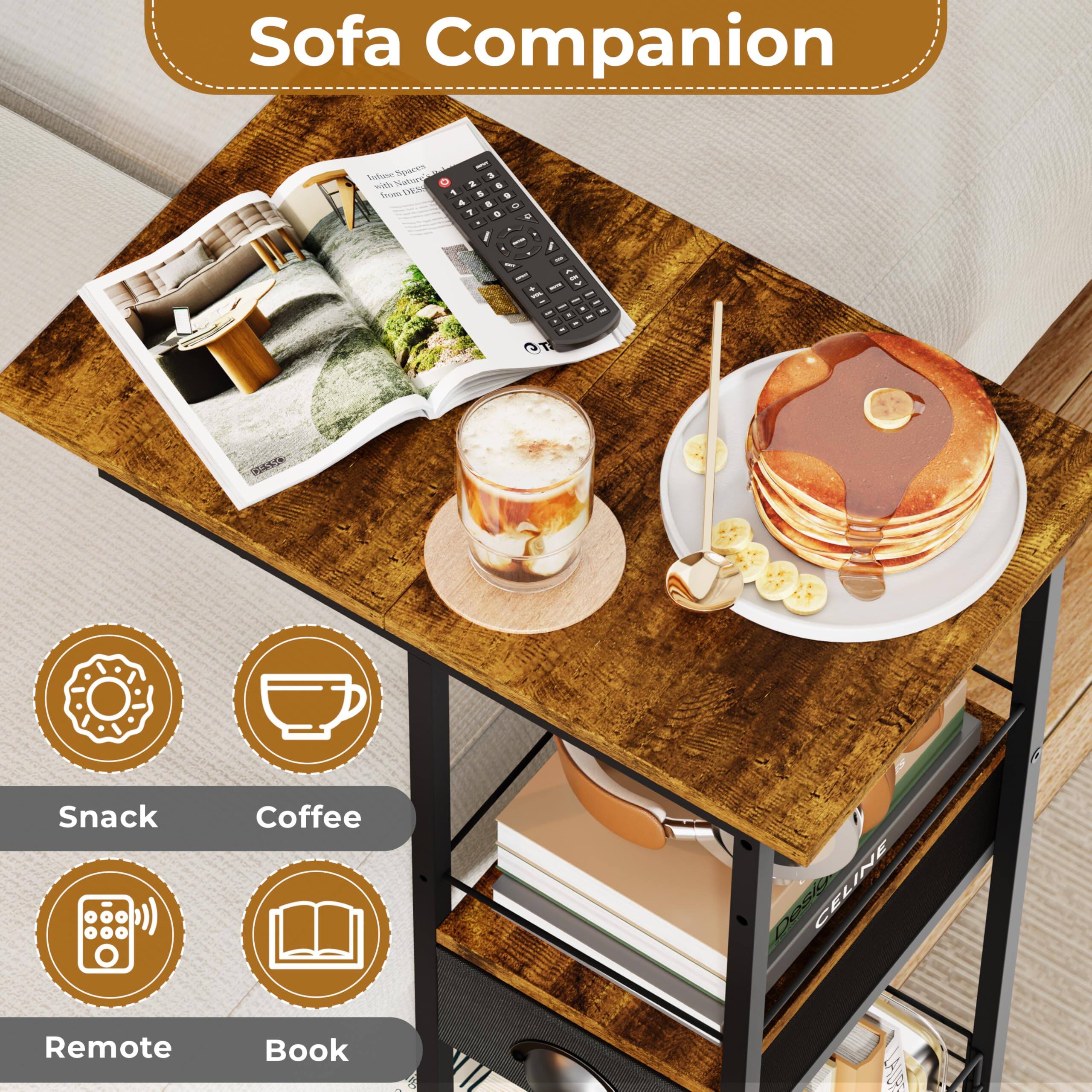 Sofa Companion

- Snack
- Coffee
- Remote
- Book