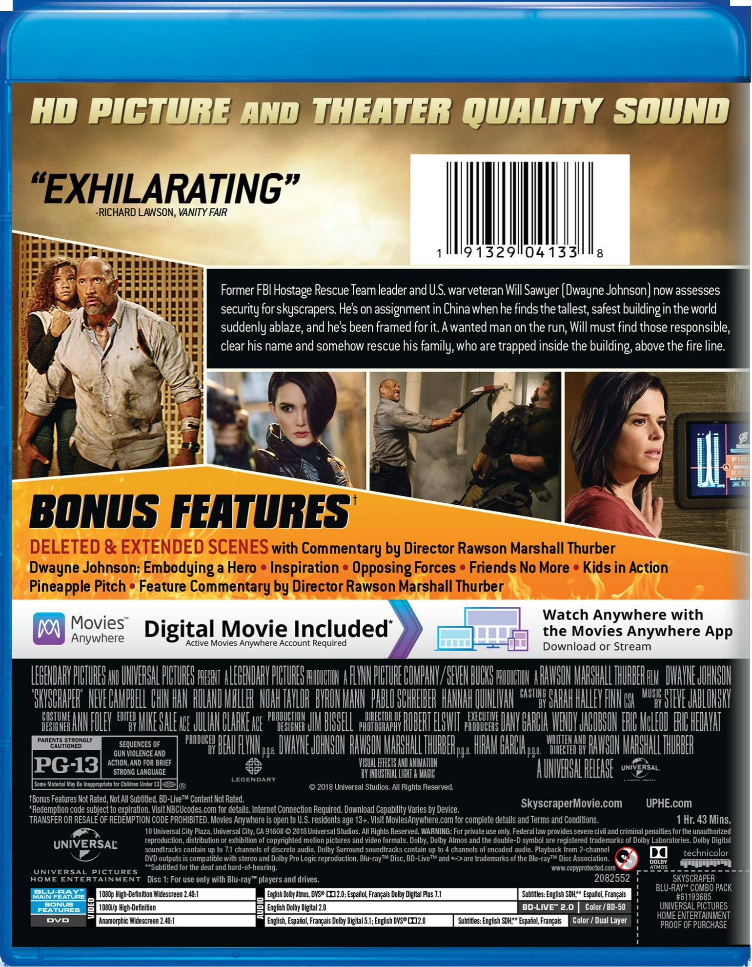 Angle. Skyscraper (DVD) [Blu-ray].