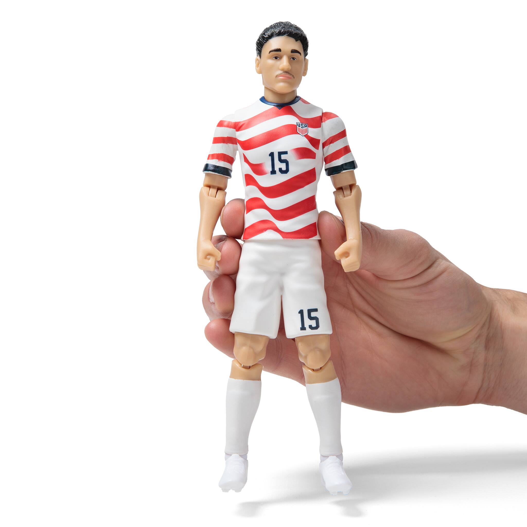 Alt View 3. Banbo Toys - Banbo Toys SOCKERS 2026 USMNT Johnny Cardoso 8" Collectible Soccer Action Figure.