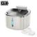Front. Oneisall - Cordless Automatic Pet Water Fountain 3.5L Stainless Steel with Motion Sensor and 5 Layer Filtration BPA Free 3 Filters - White.