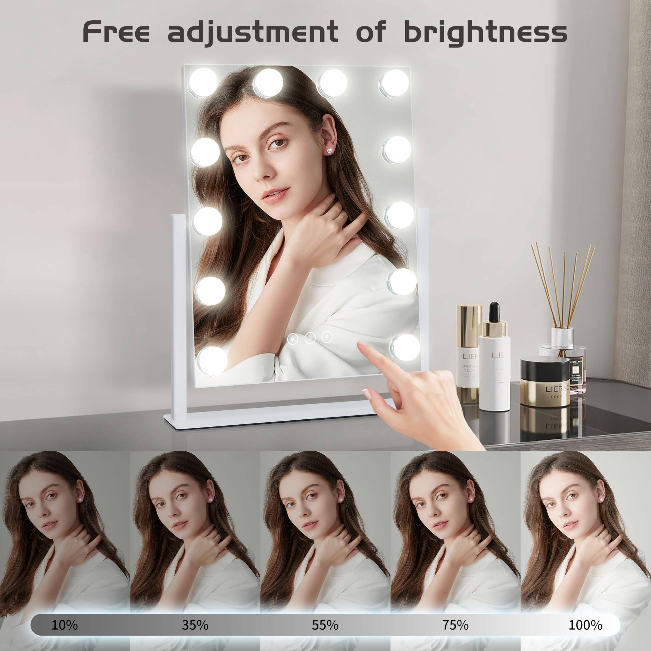Free adjustment of brightness

10% 35% 55% 75% 100%