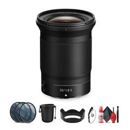 Nikon - NIKKOR Z 20mm f/1.8 S Ultra-Wide Lens | Weather-Sealed, Silent Autofocus + More - Black