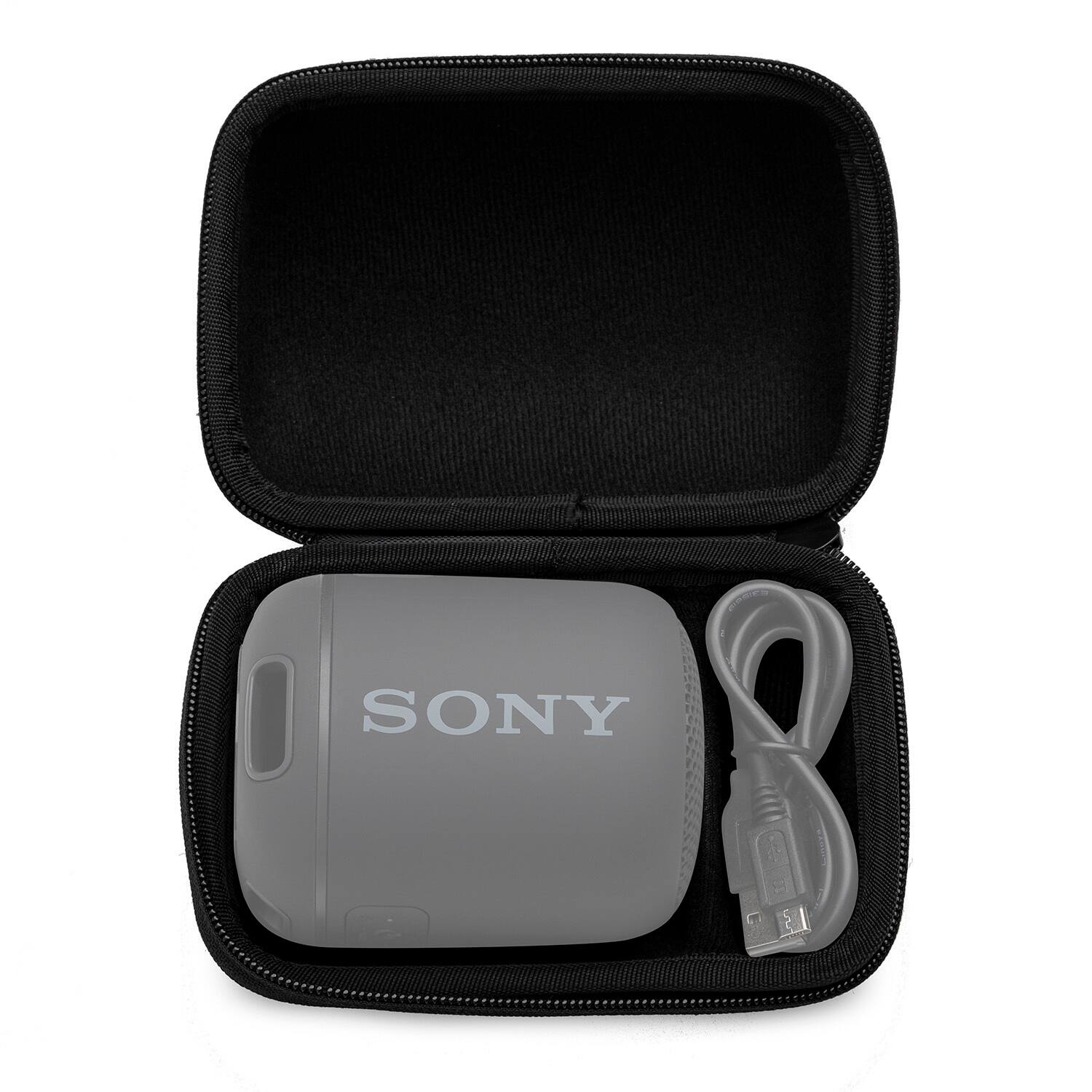 Left. Knox - Knox Gear Hard Shell Case Compatible with Sony SRSXB10 and SRSXB12 Speakers - Black.